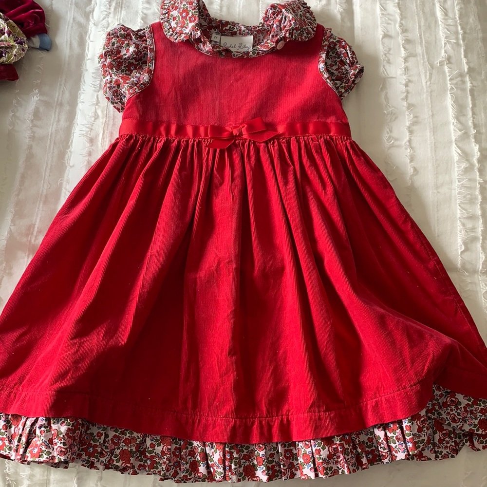 Rachel Riley Girls Dress with Undershirt